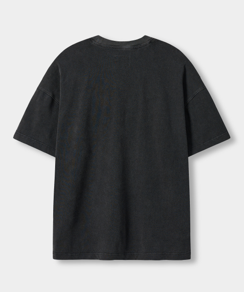 DIMITRI BLACK(ディミトリブラック)の「VLAD カットオフアプリケ半袖Tシャツ_4 COLOR(Tシャツ/カットソー・レディース・チャコール/ホワイト/ブラック/チャコールグレー・MEDIUM/LARGE/X-LARGE)」の16枚目の写真