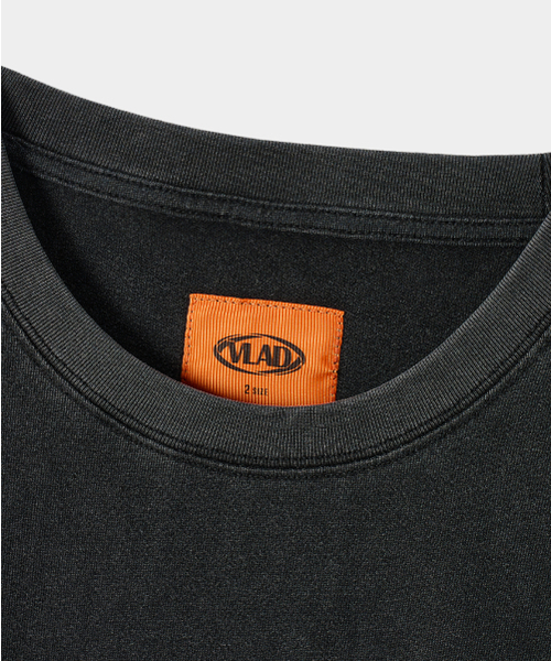 DIMITRI BLACK(ディミトリブラック)の「VLAD カットオフアプリケ半袖Tシャツ_4 COLOR(Tシャツ/カットソー・レディース・チャコール/ホワイト/ブラック/チャコールグレー・MEDIUM/LARGE/X-LARGE)」の17枚目の写真