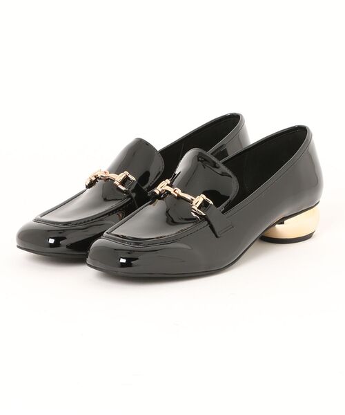 Jeffrey Campbell(ジェフリーキャンベル)の「デザインヒールローファー(ローファー・レディース・ブラック・37/36/35/39)」の4枚目の写真