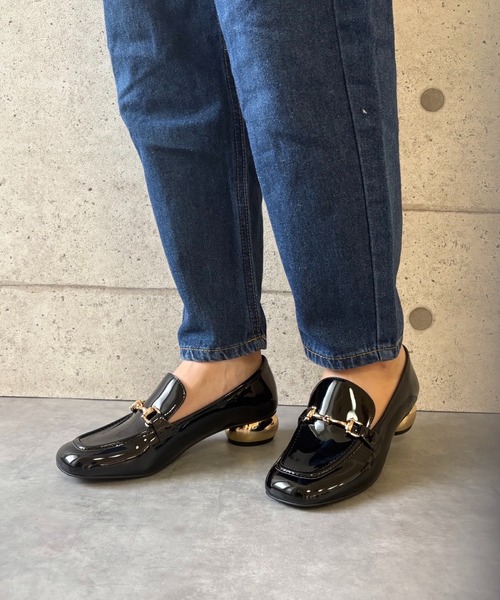 Jeffrey Campbell(ジェフリーキャンベル)の「デザインヒールローファー(ローファー・レディース・ブラック・37/36/35/39)」の15枚目の写真