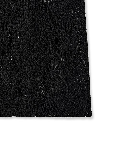NOIRER(ノイア)の「ジャカードオープンカラー ハーフシャツ (ブラック)(シャツ/ブラウス・メンズ・その他・48/50)」の6枚目の写真