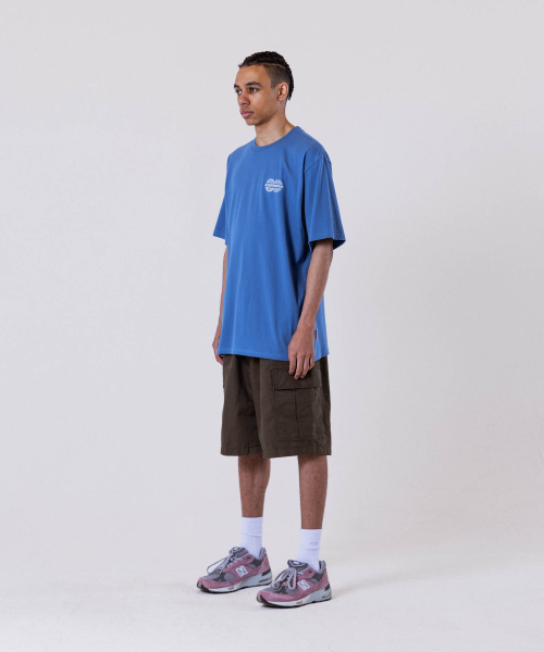 ALL DAY HOOPS(オールデイフープス)の「ADH ワールドワイド オーバーサイズ 半袖Tシャツ ブルー(Tシャツ/カットソー・メンズ・その他・1/2/3)」の5枚目の写真