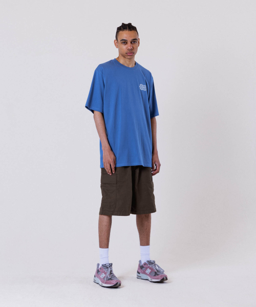 ALL DAY HOOPS(オールデイフープス)の「ADH ワールドワイド オーバーサイズ 半袖Tシャツ ブルー(Tシャツ/カットソー・メンズ・その他・1/2/3)」の7枚目の写真