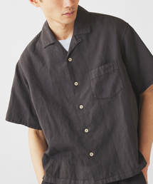 JOURNAL STANDARD relume | European Flax / ヨーロピアンフラックス ガーメントダイ リネン 半袖シャツ(シャツ/ブラウス)