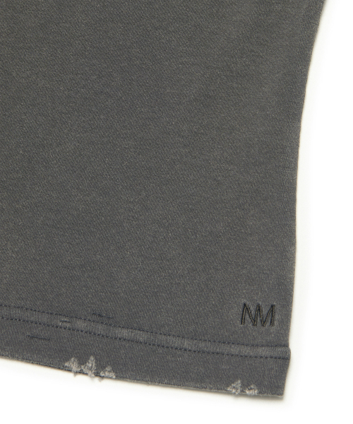 NOMANUAL(NOMANUAL)の「NM VINTAGE T-SHIRT (WOMAN) - WASHED BLACK(Tシャツ/カットソー・レディース・その他・SMALL/MEDIUM/LARGE)」の2枚目の写真