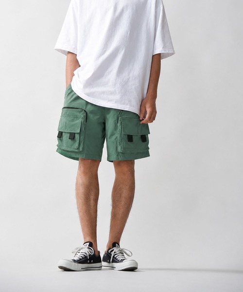 CALIFORNIA OUTFITTERS(カリフォルニア アウトフィッターズ)の「5D1-SZ ワイドカーゴハーフパンツ(その他パンツ・メンズ・ブラウン/グリーン/ブラック・M/L/XL/XXL)」の8枚目の写真