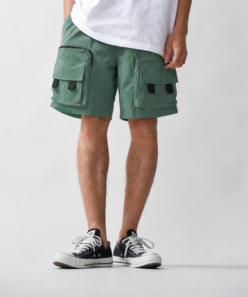CALIFORNIA OUTFITTERS(カリフォルニア アウトフィッターズ)の「5D1-SZ ワイドカーゴハーフパンツ(その他パンツ・メンズ・ブラウン/グリーン/ブラック・M/L/XL/XXL)」の9枚目の写真