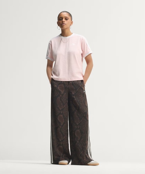 adidas（アディダス）の「adidas Originals/アディダス オリジナルス/SATIN SNAKE W LEG TRACK PANTS（その他パンツ・レディース・ブラウン系その他3/ベージュ・M/L/S）」の14枚目の写真