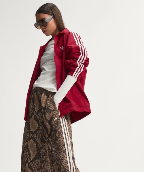 adidas（アディダス）の「adidas Originals/アディダス オリジナルス/SATIN SNAKE W LEG TRACK PANTS（その他パンツ・レディース・ブラウン系その他3/ベージュ・M/L/S）」の19枚目の写真