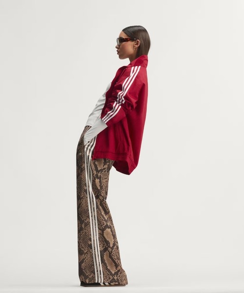 adidas（アディダス）の「adidas Originals/アディダス オリジナルス/SATIN SNAKE W LEG TRACK PANTS（その他パンツ・レディース・ブラウン系その他3/ベージュ・M/L/S）」の21枚目の写真