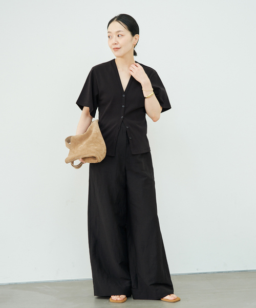plage(プラージュ)の「フライス カーデ TEE(カーディガン/ボレロ・レディース・ブラウン/ブラック/アイボリー・FREE)」の15枚目の写真