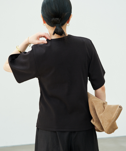 plage(プラージュ)の「フライス カーデ TEE(カーディガン/ボレロ・レディース・ブラウン/ブラック/アイボリー・FREE)」の21枚目の写真