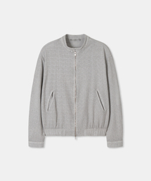 THEENDQUESTION（ジエンドクエスチョン）の「Lace blouson jumper / GRAY（その他アウター）」