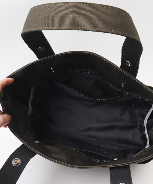 BACKYARD FAMILY（バックヤードファミリー）の「SML エスエムエル KYLIAN DEFORMATION TOTEBAG S K903106（トートバッグ・メンズ・ブラック/チャコール/イエロー/アイボリー/ブラウン系その他・FREE）」の6枚目の写真