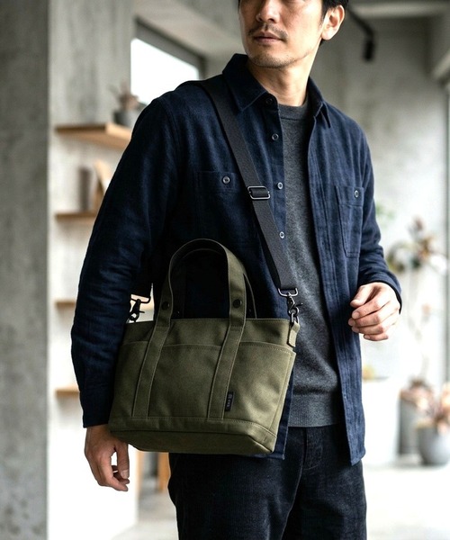 BACKYARD FAMILY（バックヤードファミリー）の「SML エスエムエル KYLIAN DEFORMATION TOTEBAG S K903106（トートバッグ・メンズ・ブラック/チャコール/イエロー/アイボリー/ブラウン系その他・FREE）」の17枚目の写真