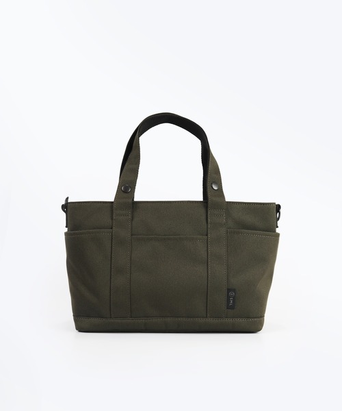 BACKYARD FAMILY（バックヤードファミリー）の「SML エスエムエル KYLIAN DEFORMATION TOTEBAG S K903106（トートバッグ・メンズ・ブラック/チャコール/イエロー/アイボリー/ブラウン系その他・FREE）」の20枚目の写真