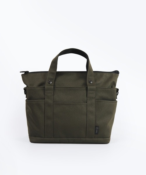 BACKYARD FAMILY（バックヤードファミリー）の「SML エスエムエル KYLIAN DEFORMATION TOTEBAG S K903106（トートバッグ・メンズ・ブラック/チャコール/イエロー/アイボリー/ブラウン系その他・FREE）」の21枚目の写真