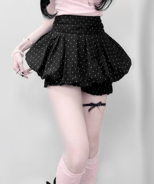 インフルエンサー企画】miko dot balloon skirt pants（スカート