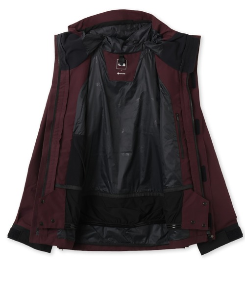 THE NORTH FACE(ザノースフェイス)の「THE NORTH FACE MOUNTAIN JACKET / ザ・ノース・フェイス マウンテン ジャケット(マウンテンパーカー・メンズ・バーガンディー/グレイッシュベージュ・S/M/L/XL/XXL)」の4枚目の写真