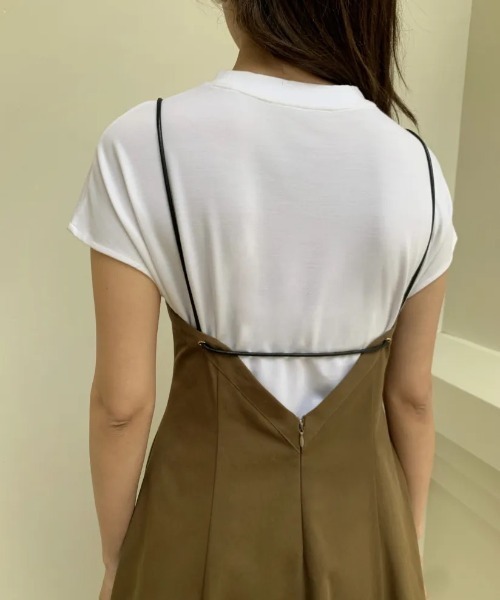 BIRTHDAY BASH(バースデイバッシュ)の「Ella CAMISOLE DRESS(ワンピース・レディース・カーキ・MEDIUM/SMALL)」の6枚目の写真