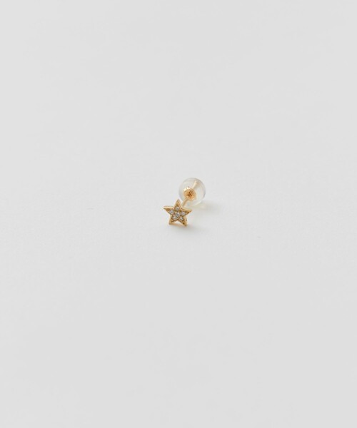 THE TOKYO(ザトウキョウ)の「【Bijou de M/ビジュードエム】Petit Star Earring/スターイヤリング(イヤリング・レディース・ゴールド/シルバー・FREE)」の1枚目の写真