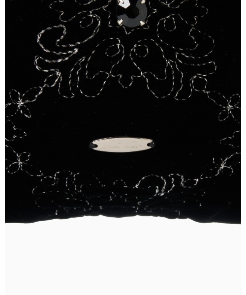 tanakadaisuke(タナカダイスケ)の「【tanakadaisuke/タナカダイスケ】palace tiles quilted drawstring bag/パレスタイルズキルテッドドローストリングバッグ(ショルダーバッグ・レディース・ブラック・FREE)」の12枚目の写真