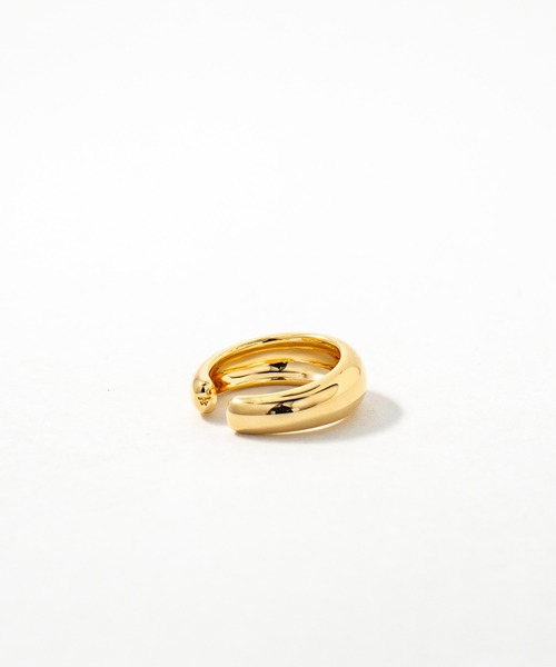 TOM WOOD（トムウッド）の「【TOMWOOD】Ear Cuff Thick Gold　イヤーカフ　ゴールド　ユニセックス（イヤーカフ・レディース・ゴールド・S/M）」の6枚目の写真