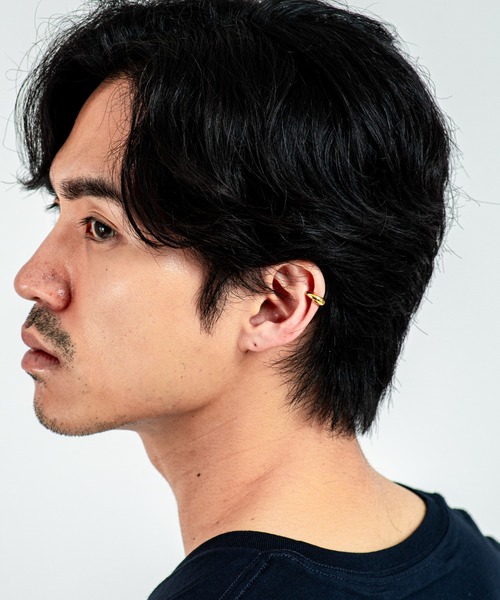 TOM WOOD（トムウッド）の「【TOMWOOD】Ear Cuff Thick Gold　イヤーカフ　ゴールド　ユニセックス（イヤーカフ・レディース・ゴールド・S/M）」の17枚目の写真