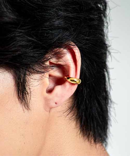 TOM WOOD（トムウッド）の「【TOMWOOD】Ear Cuff Thick Gold　イヤーカフ　ゴールド　ユニセックス（イヤーカフ・レディース・ゴールド・S/M）」の20枚目の写真