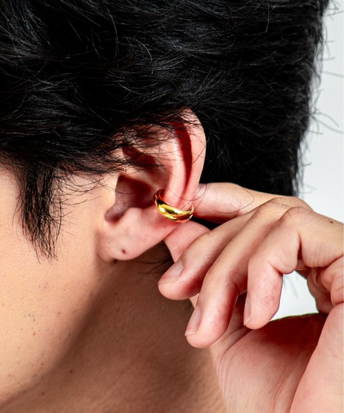 TOM WOOD（トムウッド）の「【TOMWOOD】Ear Cuff Thick Gold　イヤーカフ　ゴールド　ユニセックス（イヤーカフ・レディース・ゴールド・S/M）」の21枚目の写真