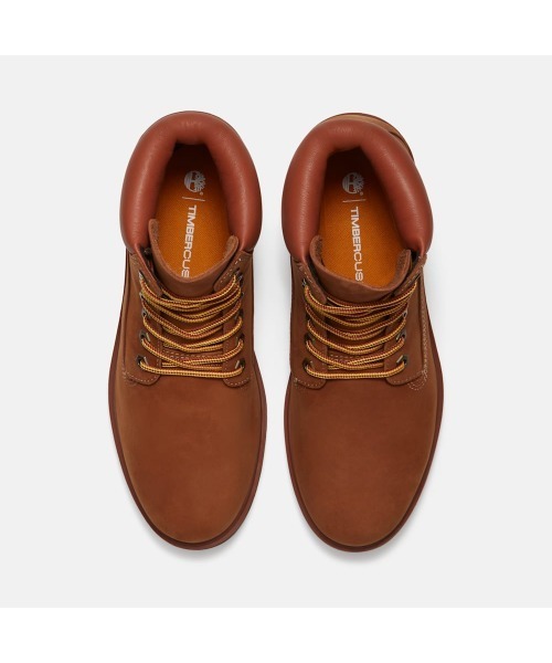Timberland(ティンバーランド)の「【Timberland 25】6インチ プレミアム ウォータープルーフ ブーツ メンズ (防水)(ブーツ・メンズ・クリアブラウン・27.5cm/27.0cm/26.5cm/26.0cm/25.5cm/25.0cm/30.0cm/29.0cm/28.5cm/28.0cm)」の4枚目の写真