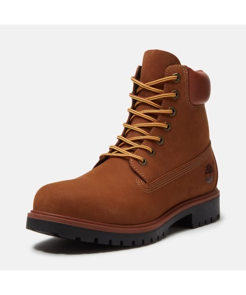 Timberland(ティンバーランド)の「【Timberland 25】6インチ プレミアム ウォータープルーフ ブーツ メンズ (防水)(ブーツ・メンズ・クリアブラウン・27.5cm/27.0cm/26.5cm/26.0cm/25.5cm/25.0cm/30.0cm/29.0cm/28.5cm/28.0cm)」の9枚目の写真