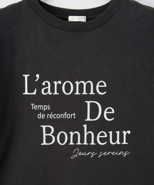 Honeys(ハニーズ)の「ロゴプリントTシャツ(Tシャツ/カットソー・レディース・ブラウン/ホワイト/スミクロ/パープル・S/M/LL/L)」の19枚目の写真