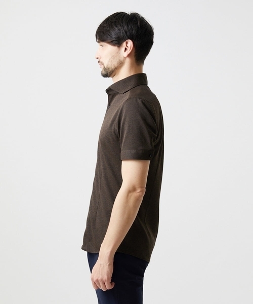 MICHEL KLEIN HOMME (ミッシェルクランオム)の「《日本製》チドリ柄半袖シャツ(シャツ/ブラウス・メンズ・ネイビー/グレー/ブラウン・MEDIUM/LARGE/X-LARGE)」の10枚目の写真