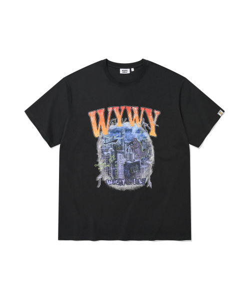 Wacky WiLLy(ワッキーウィリー)の「キキシティアタック 半袖Tシャツ ブラック(Tシャツ/カットソー・レディース・その他・SMALL/MEDIUM/LARGE/X-LARGE)」の2枚目の写真
