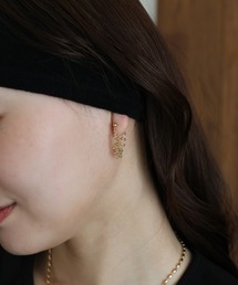 チェーンフープピアス / ニッケルフリー