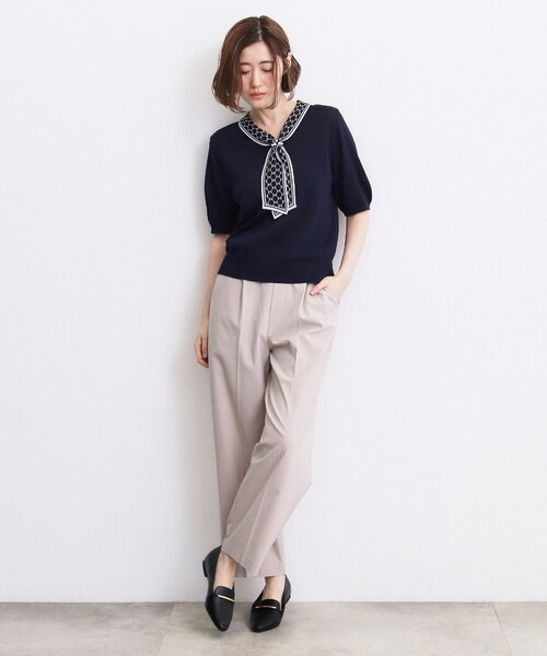 grove(グローブ)の「晴雨兼用ローファーパンプス(パンプス・レディース・ダークブラウン/ブラック・S/L/M)」の9枚目の写真
