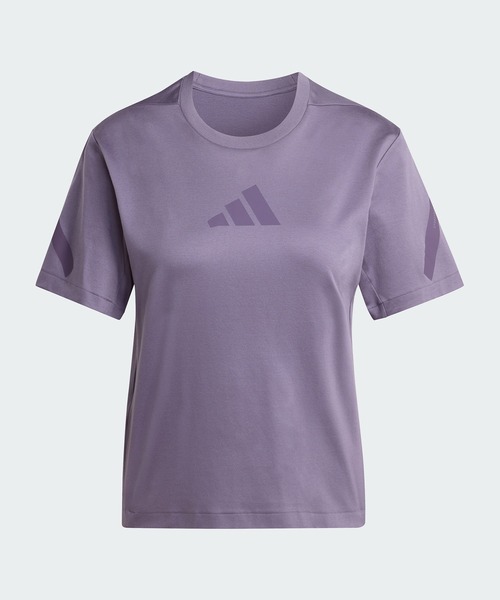 adidas(アディダス)の「adidas Z.N.E. 半袖Tシャツ / アディダス adidas(Tシャツ/カットソー・レディース・バイオレット・XX-LARGE/LARGE/MEDIUM/SMALL/X-LARGE/X-SMALL)」の7枚目の写真