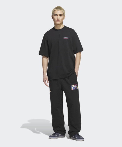 adidas(アディダス)の「スケートボーディング × マーク・ゴンザレス モダニスト 半袖Tシャツ / アディダスオリジナルス adidas Originals(Tシャツ/カットソー・メンズ・ブラック・X-LARGE/X-SMALL/XX-LARGE/3XL/LARGE/MEDIUM/SMALL)」の7枚目の写真