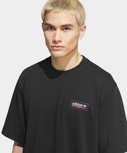 adidas(アディダス)の「スケートボーディング × マーク・ゴンザレス モダニスト 半袖Tシャツ / アディダスオリジナルス adidas Originals(Tシャツ/カットソー・メンズ・ブラック・X-LARGE/X-SMALL/XX-LARGE/3XL/LARGE/MEDIUM/SMALL)」の5枚目の写真