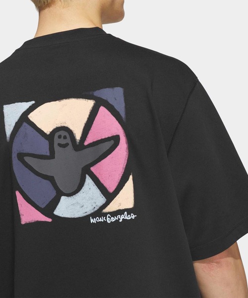 adidas(アディダス)の「スケートボーディング × マーク・ゴンザレス モダニスト 半袖Tシャツ / アディダスオリジナルス adidas Originals(Tシャツ/カットソー・メンズ・ブラック・X-LARGE/X-SMALL/XX-LARGE/3XL/LARGE/MEDIUM/SMALL)」の6枚目の写真