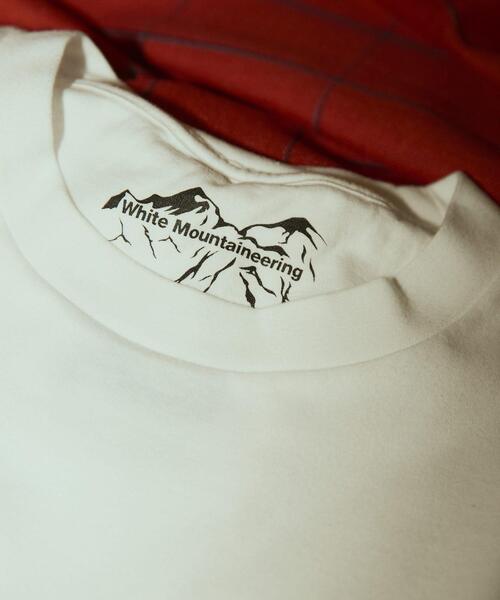 WHITE MOUNTAINEERING(ホワイトマウンテニアリング)の「『別注』White Mountaineering×EKAL LOGO EMBROIDERY T-SHIRTS(Tシャツ/カットソー・メンズ・ブラック/ホワイト・2/3)」の4枚目の写真