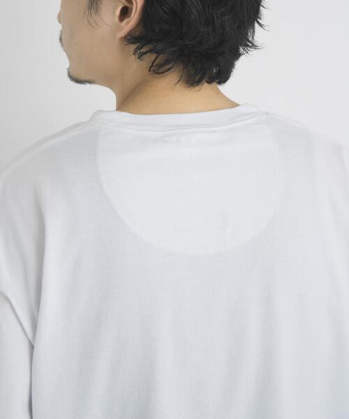 WHITE MOUNTAINEERING(ホワイトマウンテニアリング)の「『別注』White Mountaineering×EKAL LOGO EMBROIDERY T-SHIRTS(Tシャツ/カットソー・メンズ・ブラック/ホワイト・2/3)」の5枚目の写真