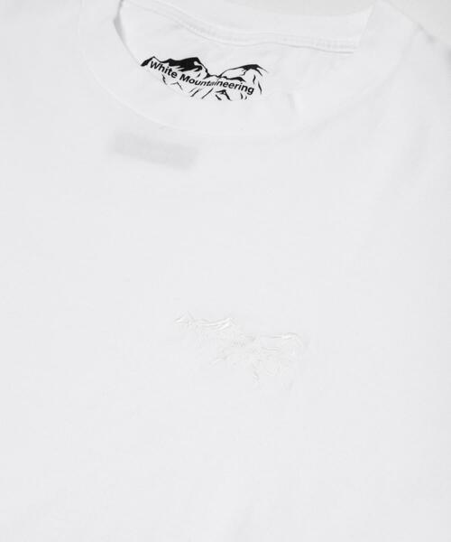 WHITE MOUNTAINEERING(ホワイトマウンテニアリング)の「『別注』White Mountaineering×EKAL LOGO EMBROIDERY T-SHIRTS(Tシャツ/カットソー・メンズ・ブラック/ホワイト・2/3)」の8枚目の写真