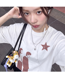 [ユニセックス]STAR1カップル半袖Tシャツ_2カラー