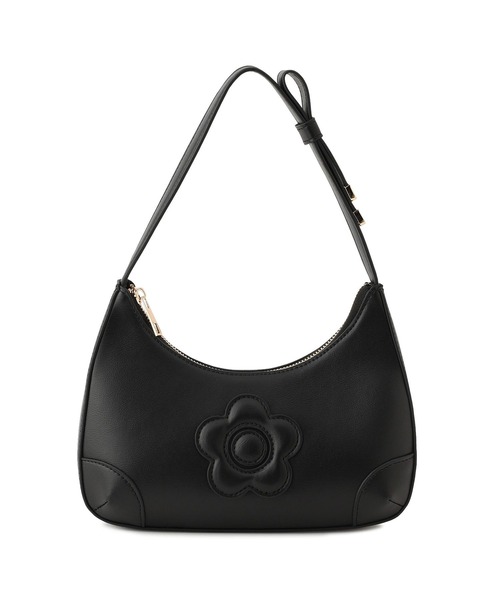 MARY QUANT(マリークワント)の「【MARY QUANT×VIS】デイジーハンドルリボンワンショルダーバッグ(ショルダーバッグ・レディース・ベージュ系その他2/キナリ/ブラック・FREE)」の3枚目の写真