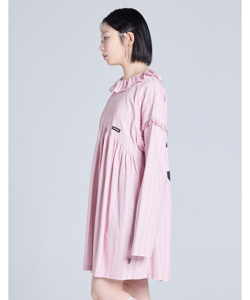 Little sunny bite(リトルサニーバイト)の「【RE】【Little Sunny Bite】baseball dress(ワンピース・レディース・ピンク/グレー・SMALL/MEDIUM)」の11枚目の写真