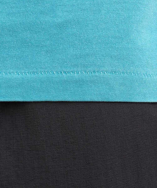 NOLLEY’S(ノーリーズ)の「【BECシリーズ】《接触冷感/UVカット》PIGMENT DYE BIO WASH ピグメント染め オーバーサイズTシャツ(Tシャツ/カットソー・メンズ・ホワイト/ライトブルー/ブラック/レンガ・M/L)」の6枚目の写真