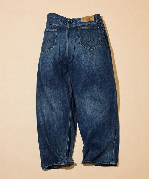 FREAK'S STORE(フリークスストア)の「Lee × FREAK'S STORE/リー 別注 101 COWBOY PANTS/バギーシルエット デニムパンツ(デニムパンツ・メンズ・ネイビー/インディゴブルー・34/32/30)」の2枚目の写真