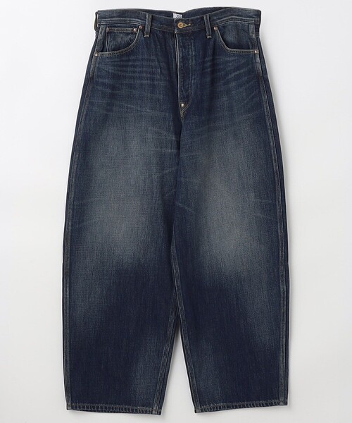 FREAK'S STORE(フリークスストア)の「Lee × FREAK'S STORE/リー 別注 101 COWBOY PANTS/バギーシルエット デニムパンツ(デニムパンツ・メンズ・ネイビー/インディゴブルー・34/32/30)」の11枚目の写真